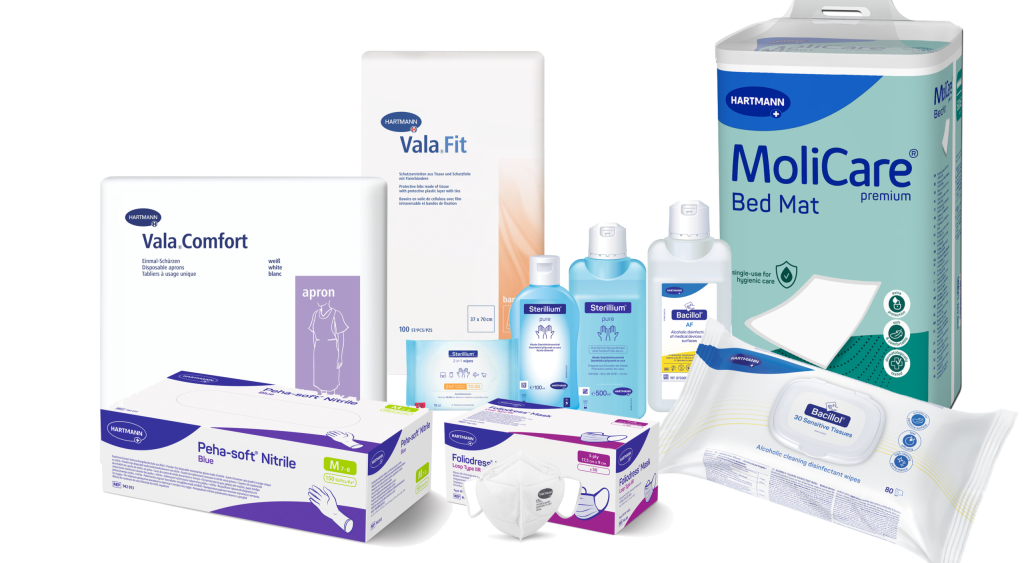 Paul Hartmann Pflegehilfsmittel Sortiment